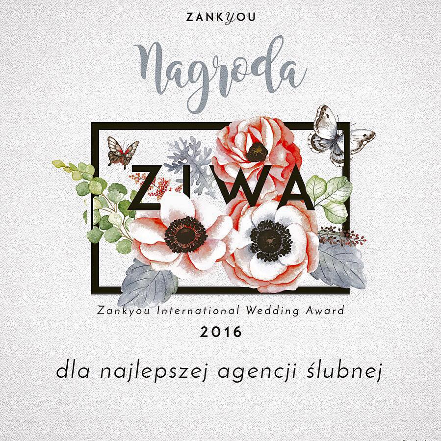 ZIWA 2016 – NAJLEPSZY WEDDING PLANNER WARSZAWA